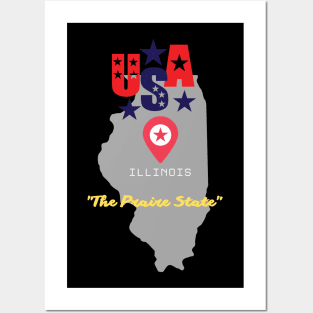 Illinois Posters and Art